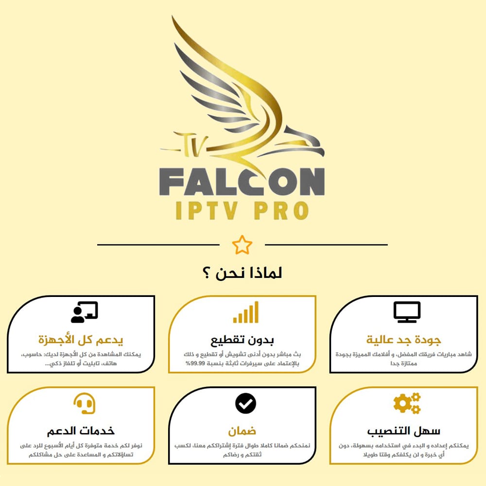 اشتراك فالكون برو FALCON سنة